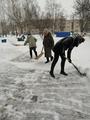 Уборка снега 09.02.2021